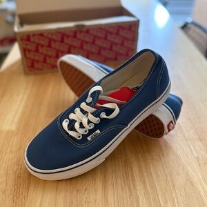 Vans Authentic Shoe in Navy Blue